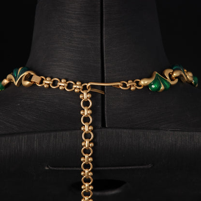 Vintage Crystal Refined Handcrafted Necklace for Ladies