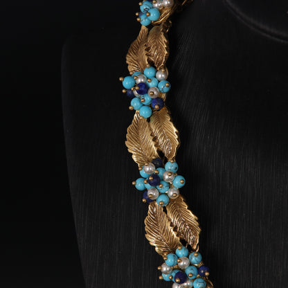Vintage Geometric Statement Refined Necklace Gift Jewelry