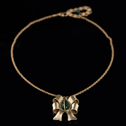 Vintage Agate Butterfly Timeless Necklace Timeless Style
