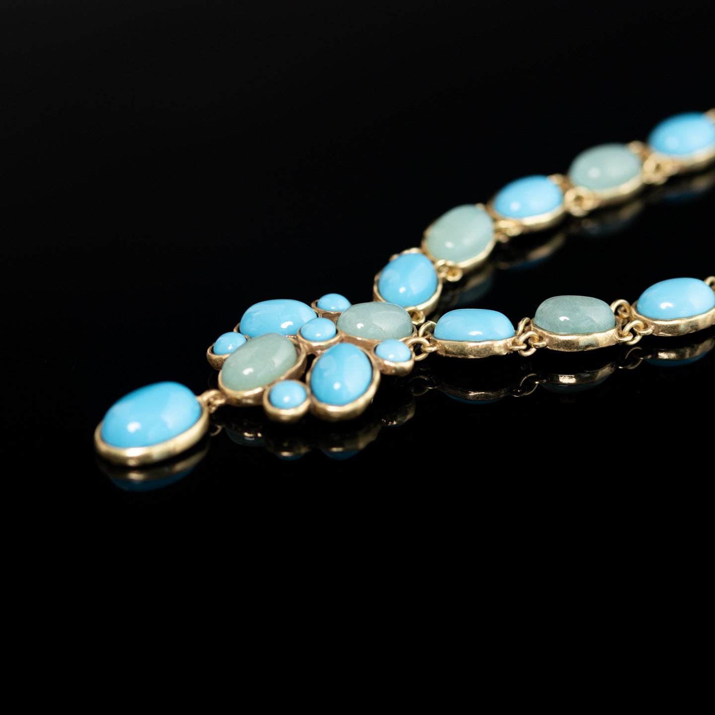 Vintage Geometric Refined Polished Necklace Handcrafted Design