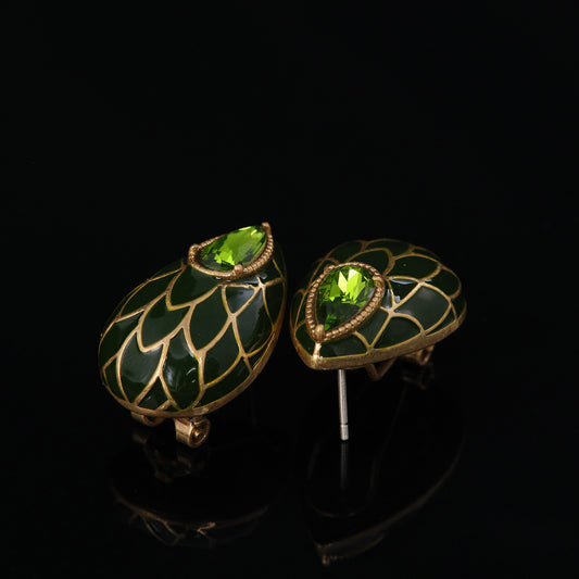 Vintage Statement Refined Artisan Earrings Gift Jewelry