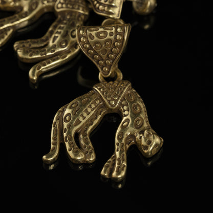 Vintage Elegant Statement Timeless Earrings Handcrafted Design