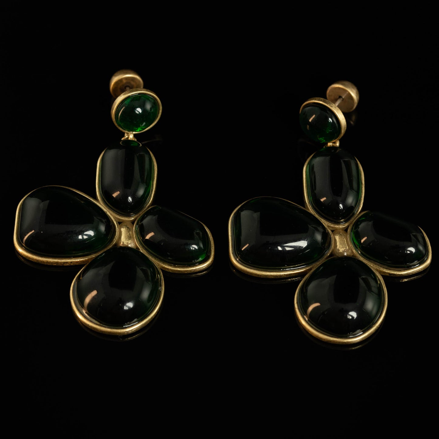 Vintage Luxury Statement Chic Earrings Handcrafted Design