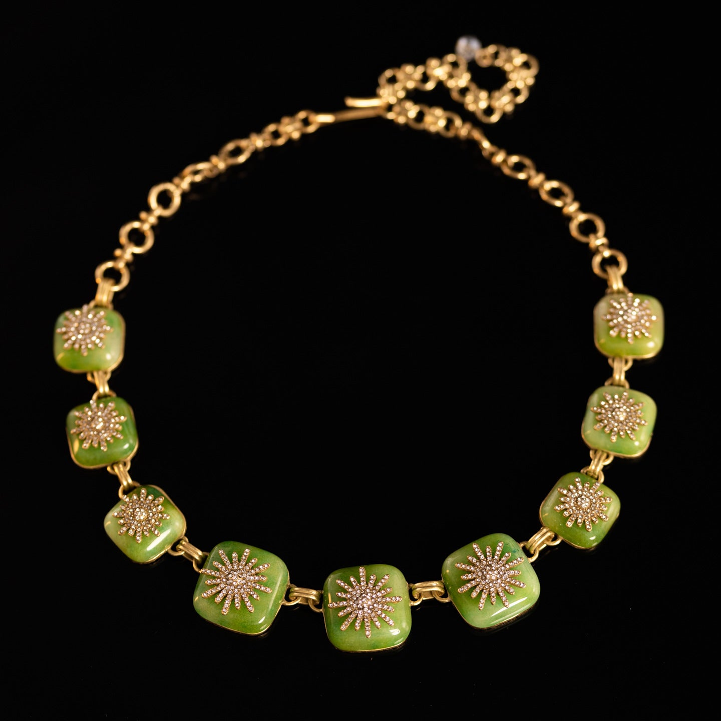 Vintage Classic Natural Stone Star Stone Inlay Jewelry Set