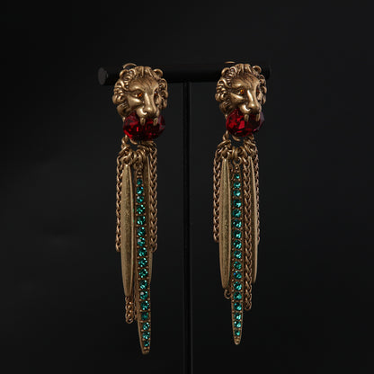 Vintage Crystal Luxury Handcrafted Earrings for Women