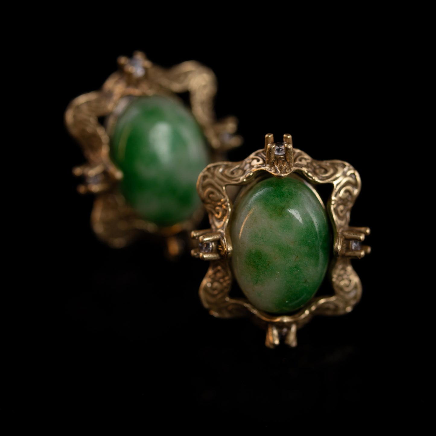 Vintage Natural Stone Chic Earrings for Women