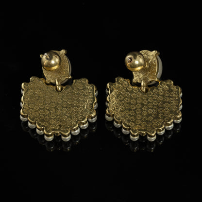 Vintage Pearl Timeless Handcrafted Earrings Timeless Style