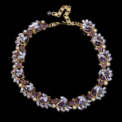 Vintage Floral Chic Elegant Necklace Gift Jewelry