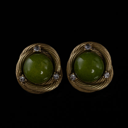 Vintage Natural Stone Timeless Earrings Timeless Style