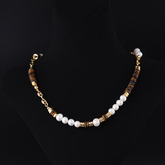 Vintage Geometric Artisan Handcrafted Necklace Timeless Style