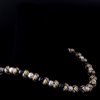 Vintage Geometric Timeless Classic Necklace Gift Jewelry