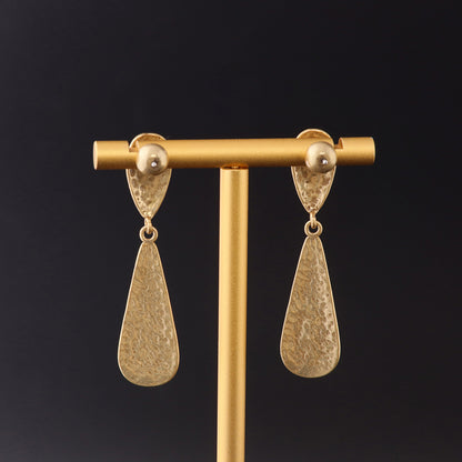 Vintage Enamel Classic Handcrafted Earrings Handcrafted Design