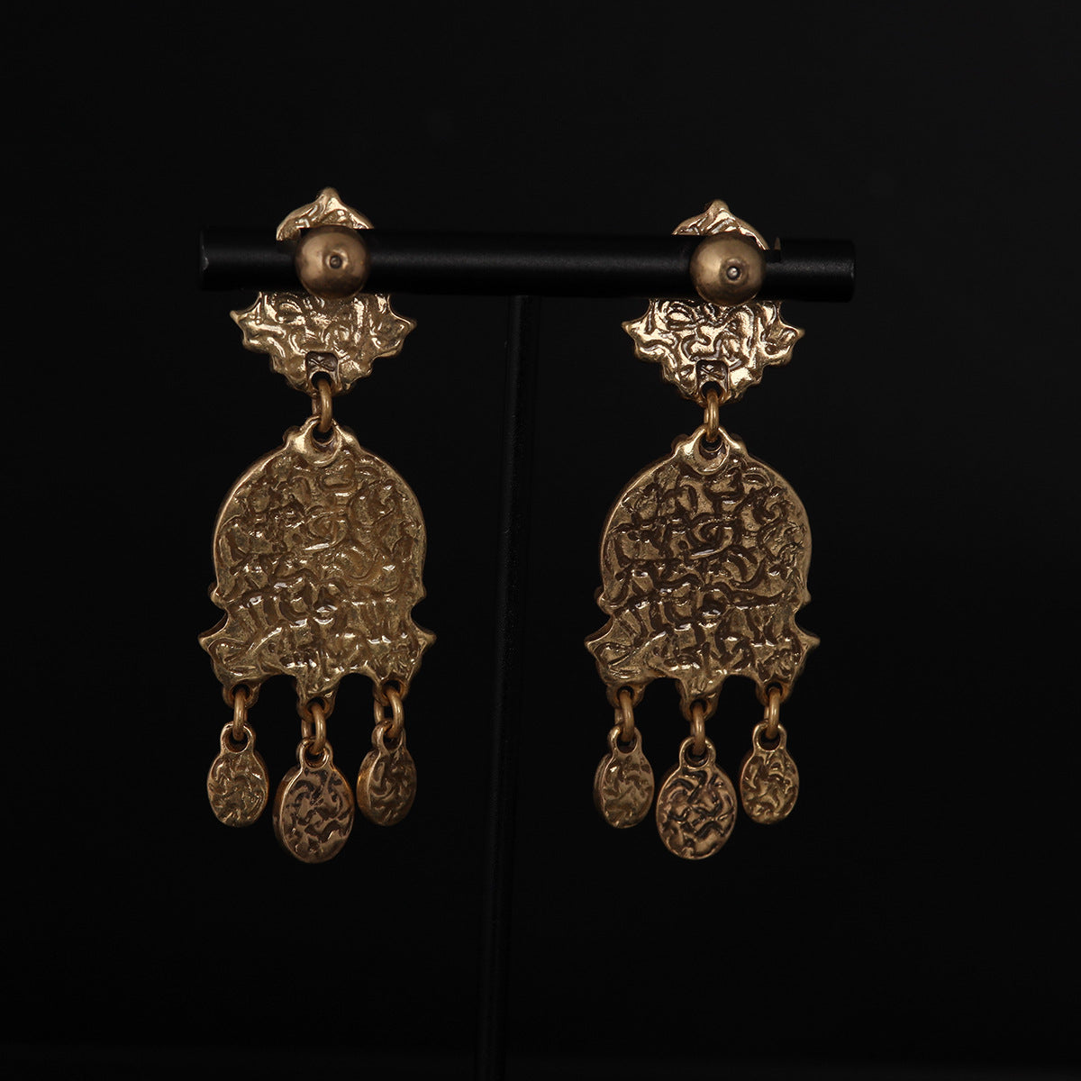 Vintage Agate Statement Chic Earrings for Women