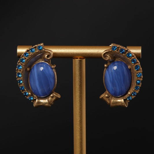 Vintage Geometric Artisan Handcrafted Earrings Gift Jewelry