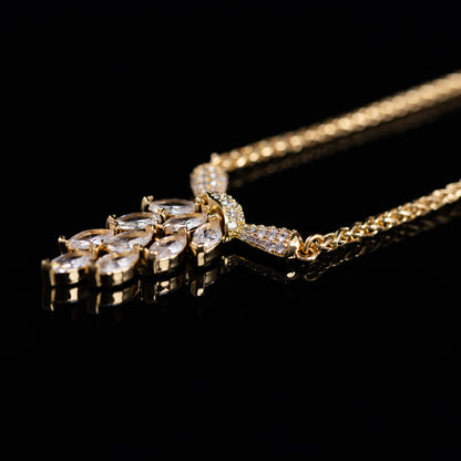Vintage Natural Stone Classic Necklace Handcrafted Design