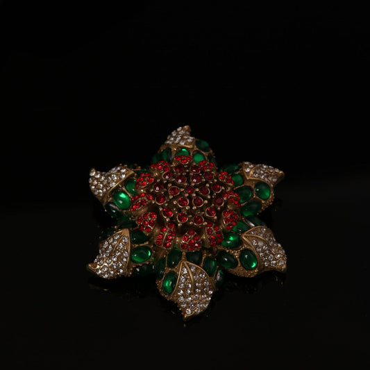 Vintage Floral Elegant Retro Brooches for Men