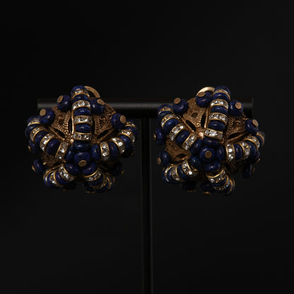 Vintage Petal Statement Timeless Earrings Timeless Style