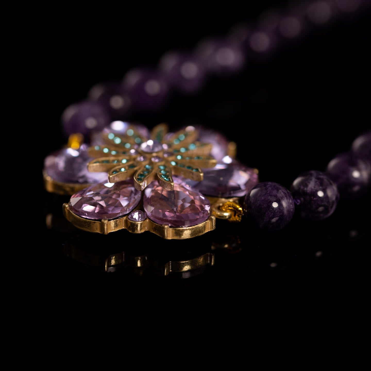 Vintage Cubic Zirconia Chic Necklace for Ladies