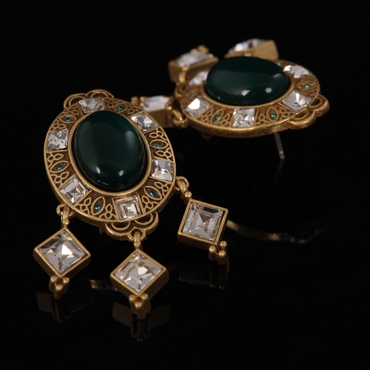 Vintage Timeless Elegant Timeless Earrings Handcrafted Design