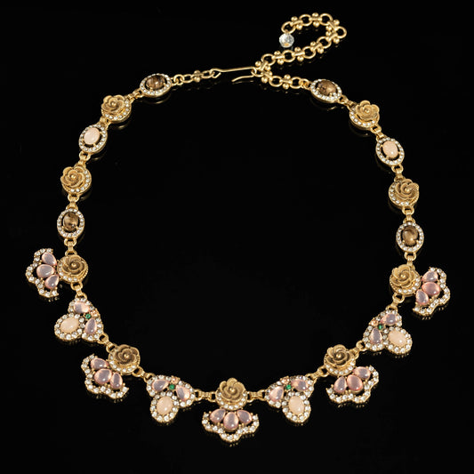 Vintage Agate Elegant Handcrafted Necklace for Women