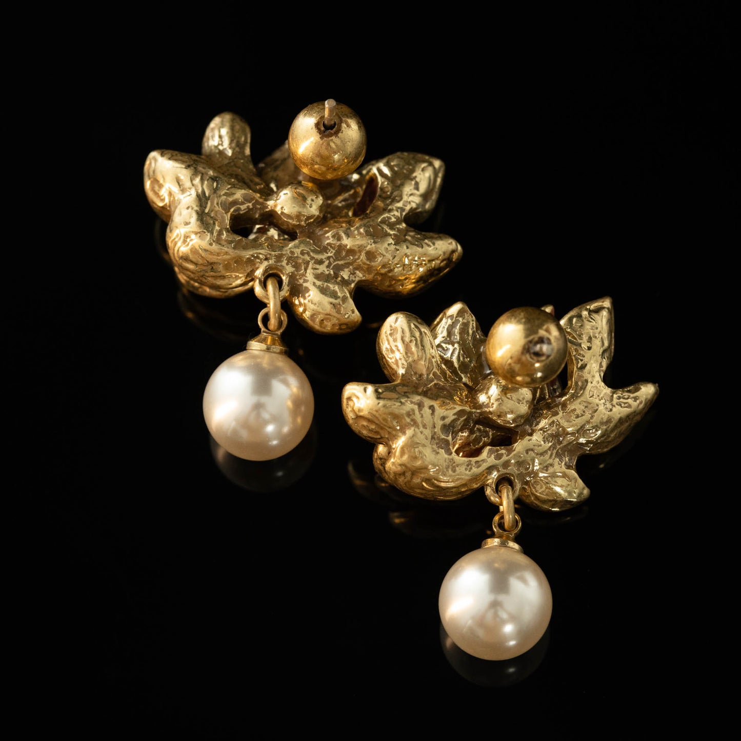 Vintage Pearl Timeless Handcrafted Earrings for Women