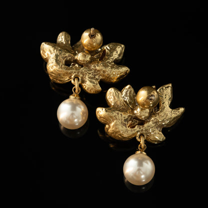 Vintage Pearl Timeless Handcrafted Earrings for Women