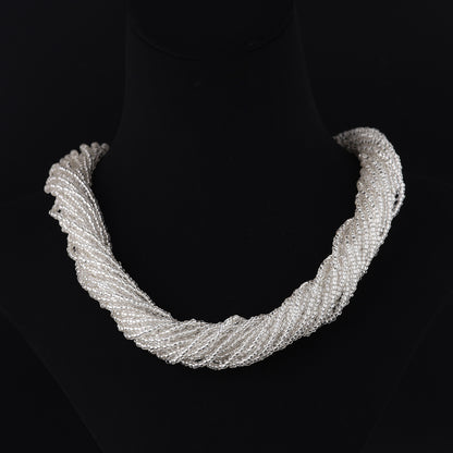 Vintage Geometric Luxury Luxury Necklace Handcrafted Design