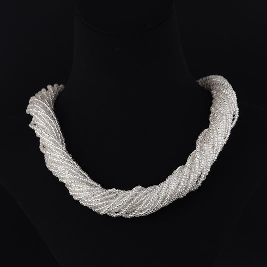 Vintage Geometric Luxury Luxury Necklace Handcrafted Design