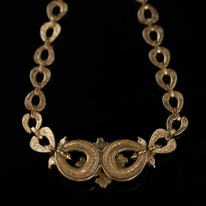 Vintage Enamel Classic Classic Necklace Gift Jewelry