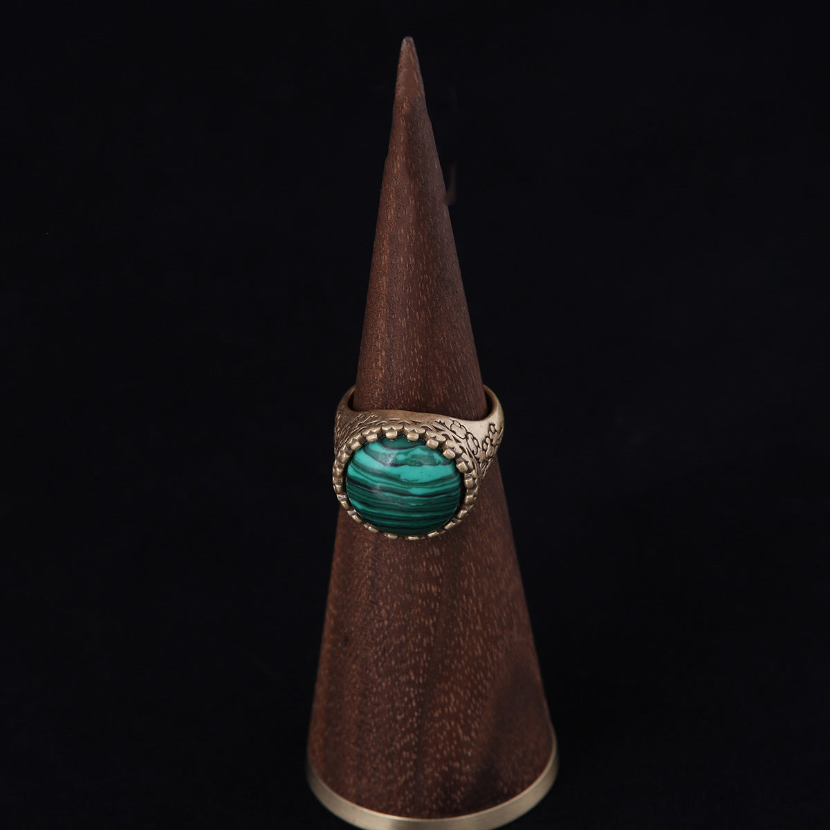 Vintage Geometric Elegant Refined Open Ring Timeless Style