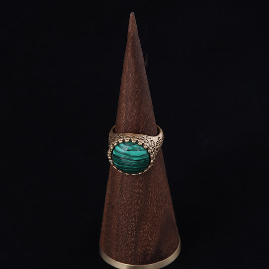 Vintage Geometric Elegant Refined Open Ring Timeless Style