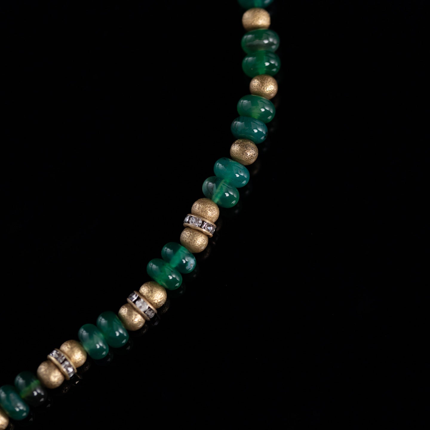 Vintage Agate Geometric Luxury Stone Inlay Necklace for Women