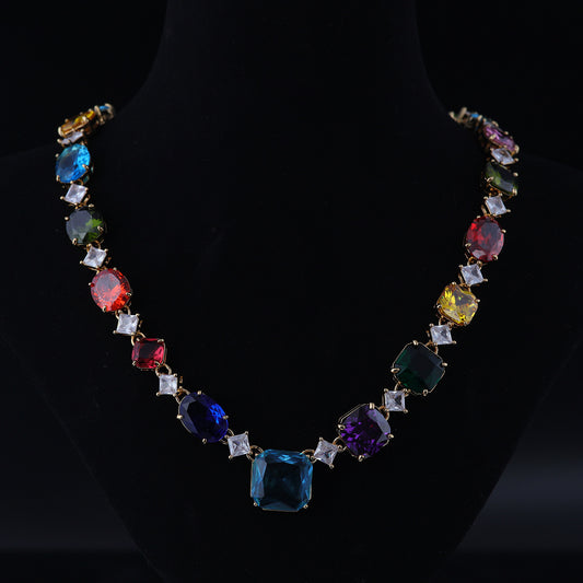 Vintage Geometric Chic Timeless Necklace Handcrafted Design