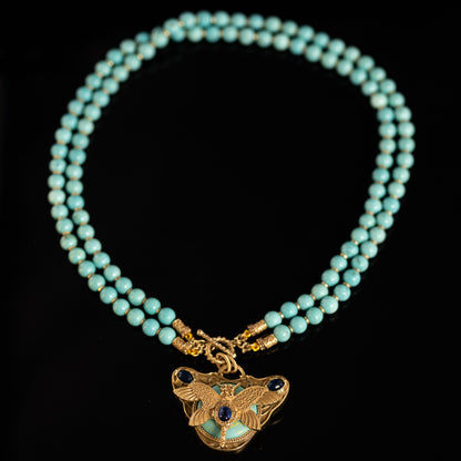 Vintage Butterfly Statement Chic Necklace for Women