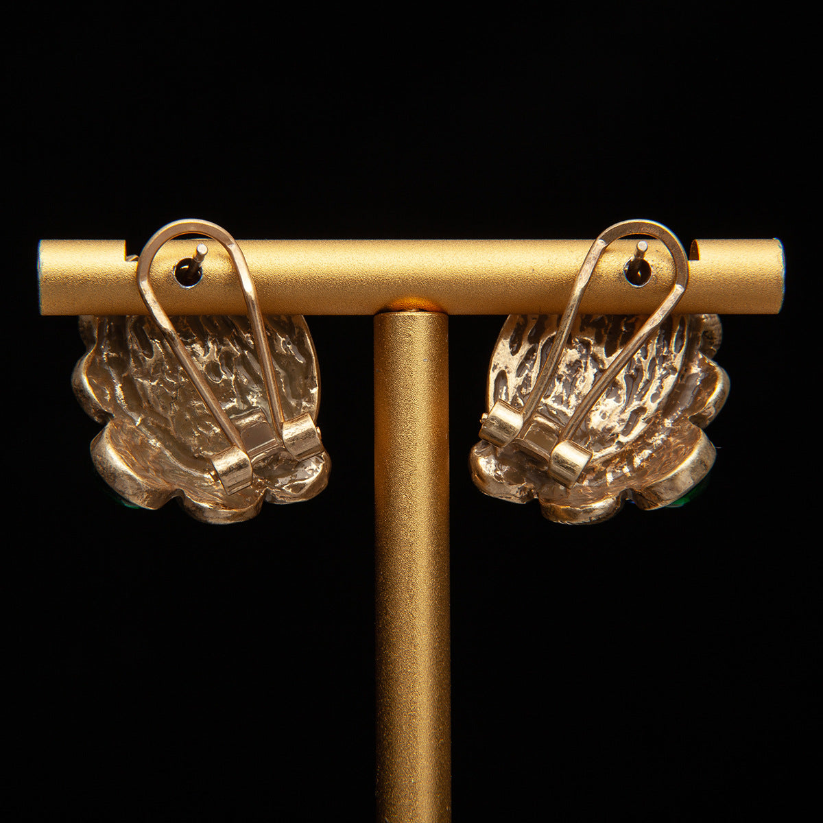 Vintage Natural Stone Luxury Earrings for Ladies