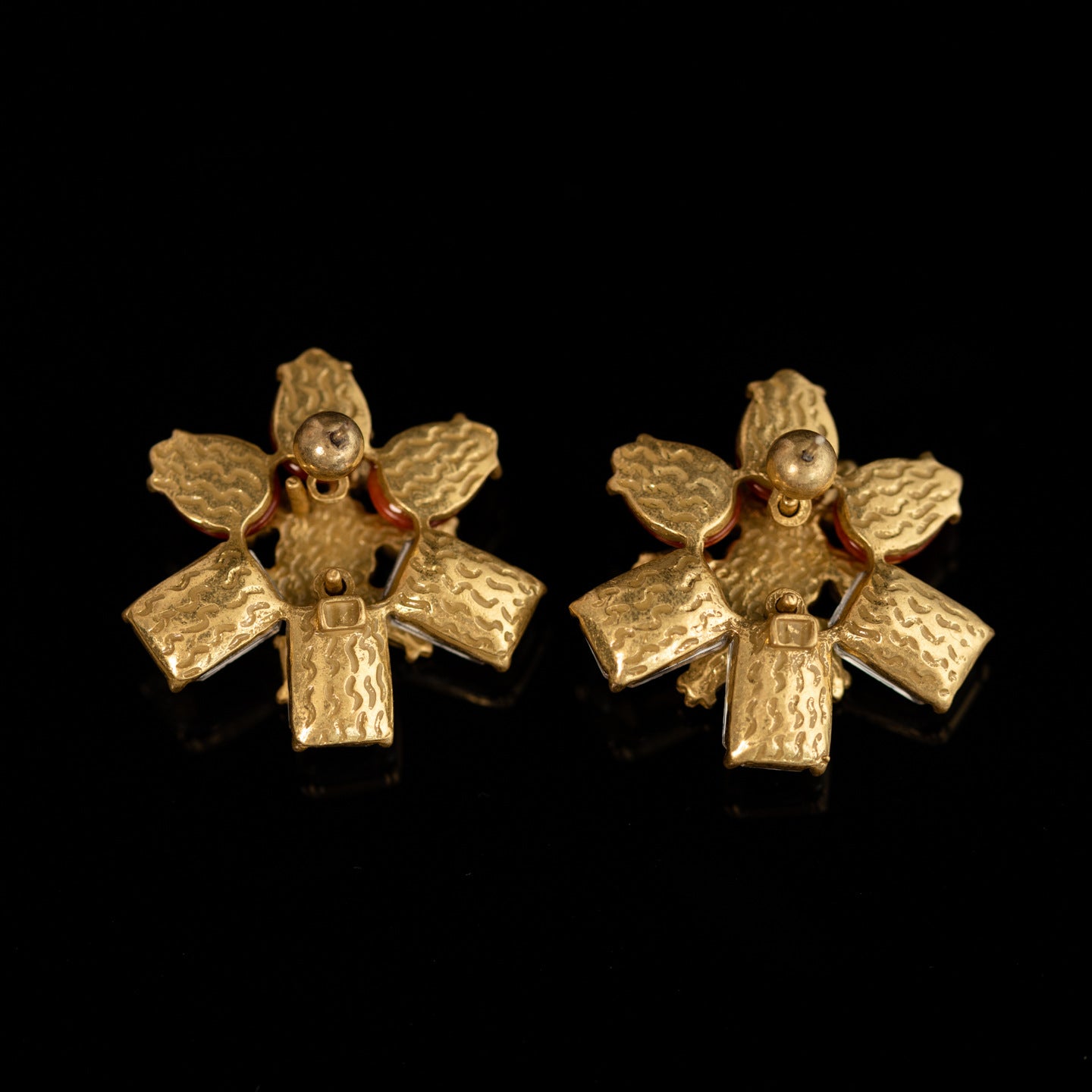 Vintage Natural Stone Refined Earrings for Ladies