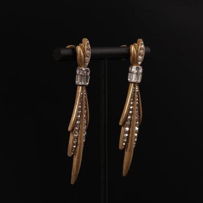 Vintage Timeless Timeless Elegant Earrings Handcrafted Design
