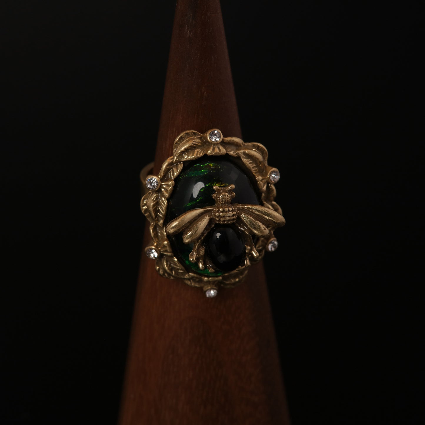 Vintage Geometric Elegant Refined Open Ring Timeless Style