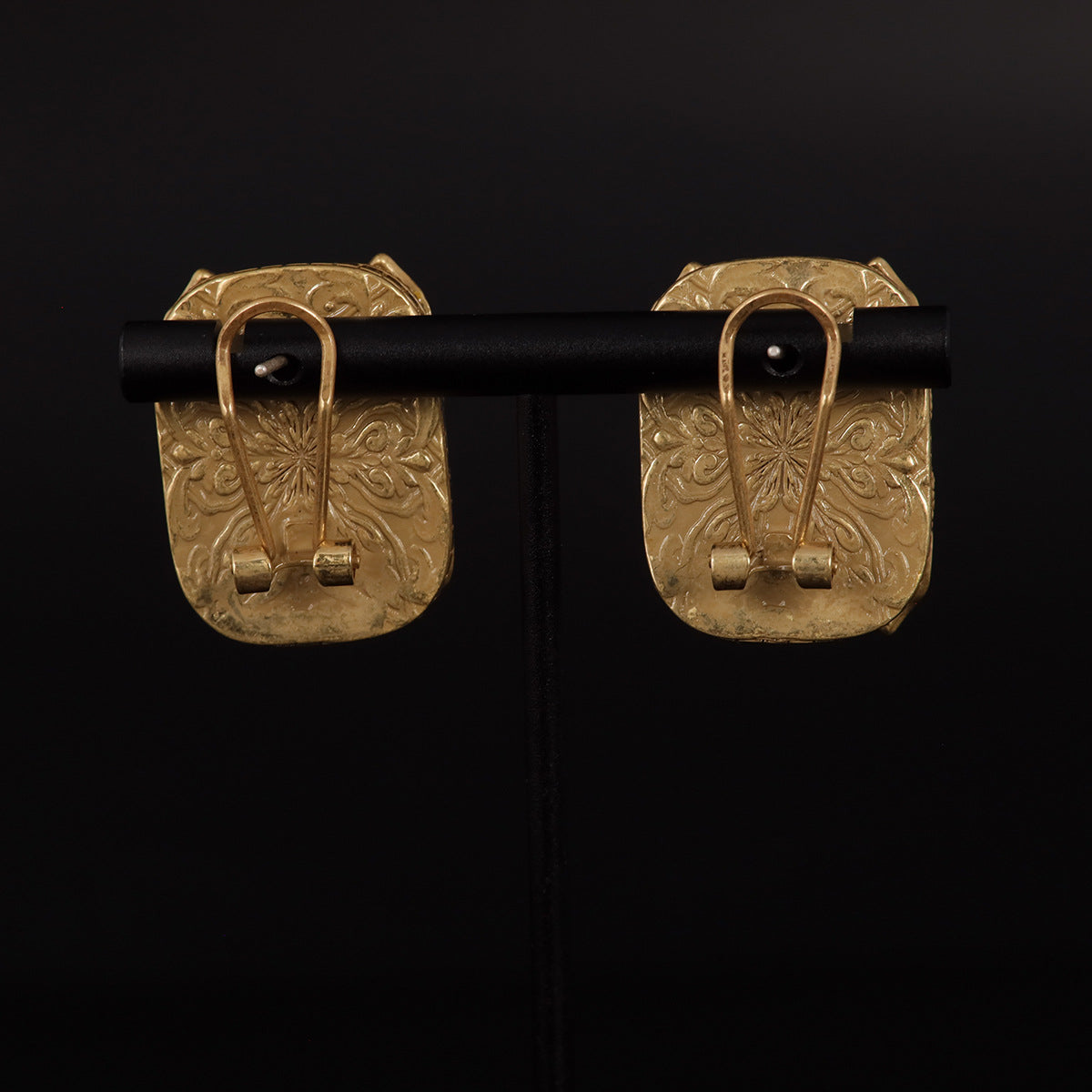 Vintage Natural Stone Geometric Elegant Earrings Gift Jewelry
