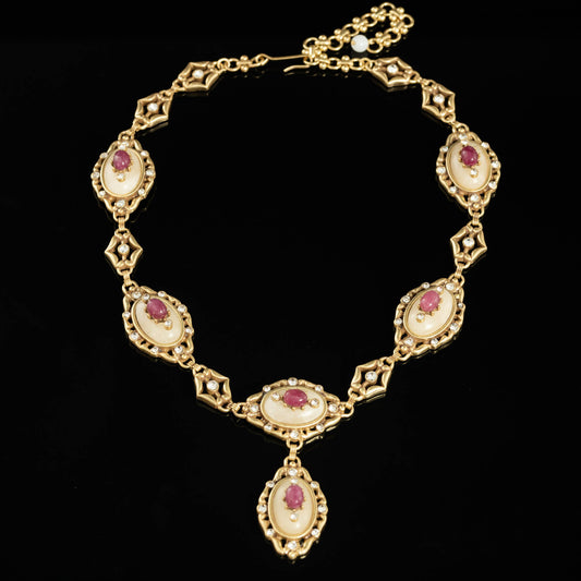 Vintage Agate Star Timeless Necklace for Ladies