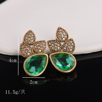 Vintage Teardrop Timeless Statement Earrings Gift Jewelry