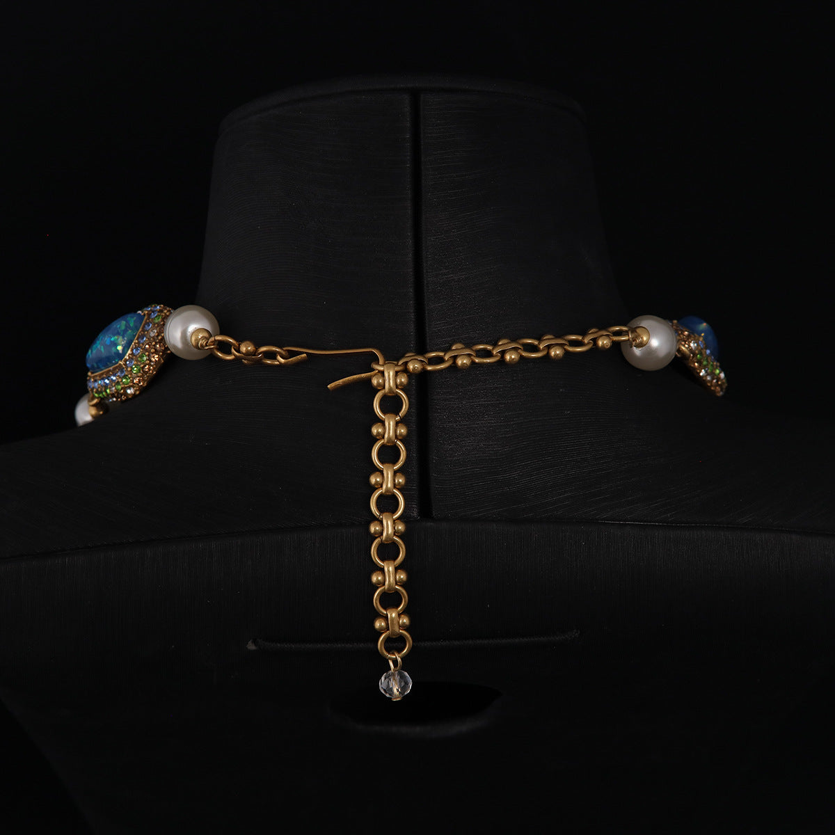 Vintage Geometric Statement Artisan Necklace for Women