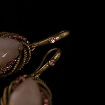 Vintage Crystal Star Luxury Handcrafted Earrings for Women