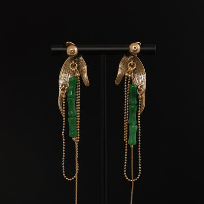Vintage Artisan Statement Luxury Earrings for Ladies