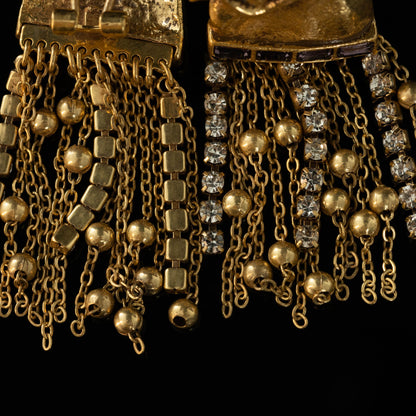 Vintage Elegant Classic Statement Earrings Timeless Style