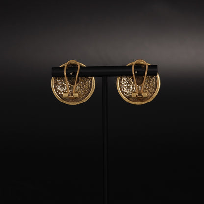 Vintage Artisan Luxury Artisan Earrings Handcrafted Design