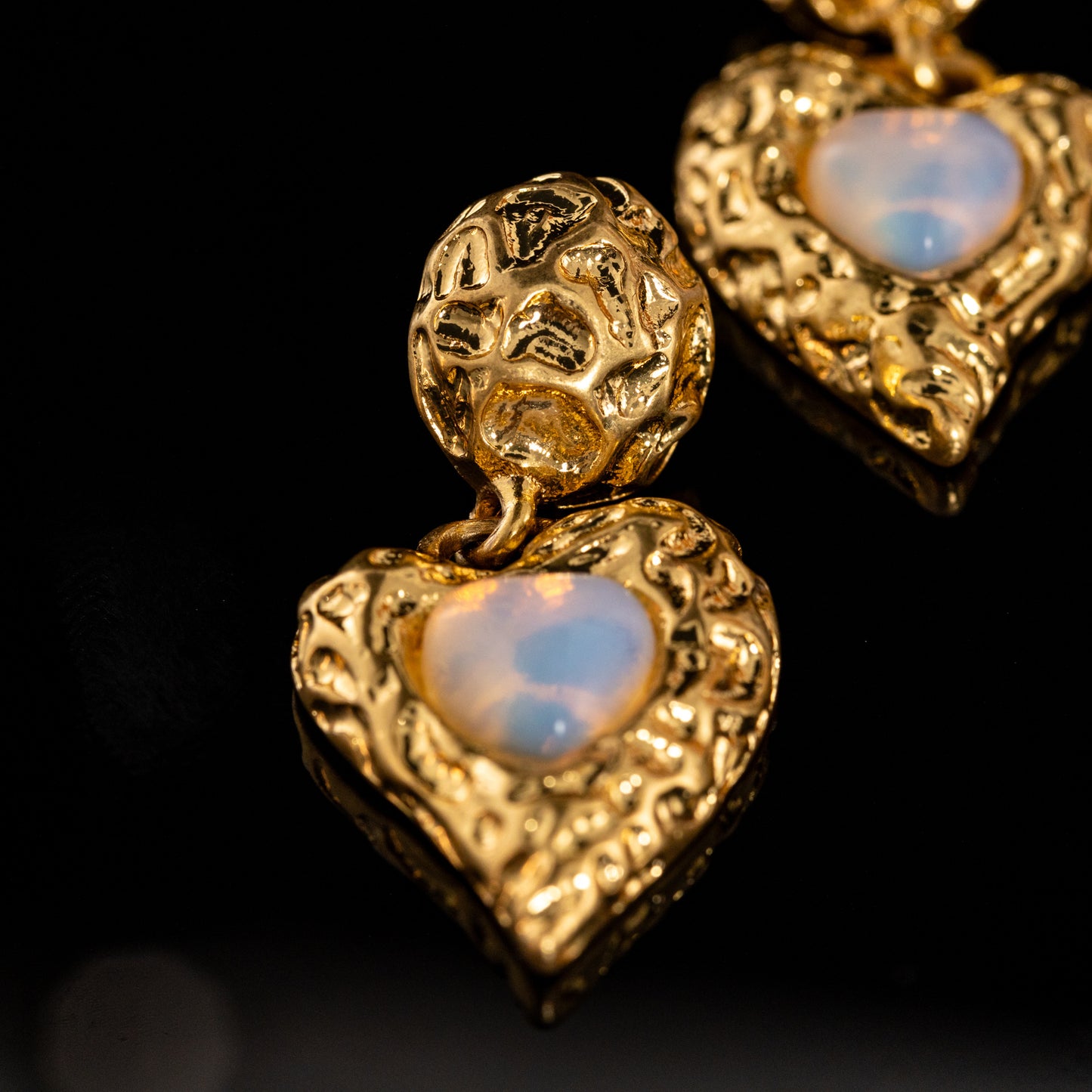 Vintage Star Elegant Polished Earrings for Ladies