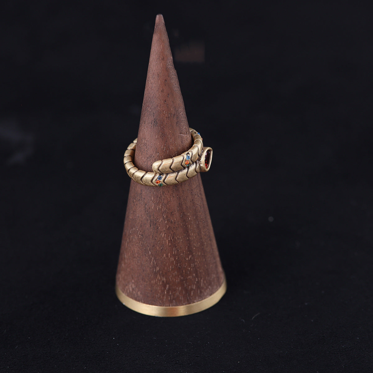 Vintage Artisan Handcrafted Chic Open Ring Handcrafted Design