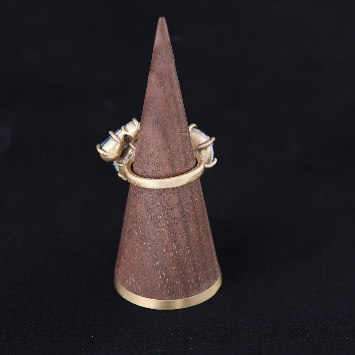 Vintage Floral Elegant Statement Open Ring Gift Jewelry