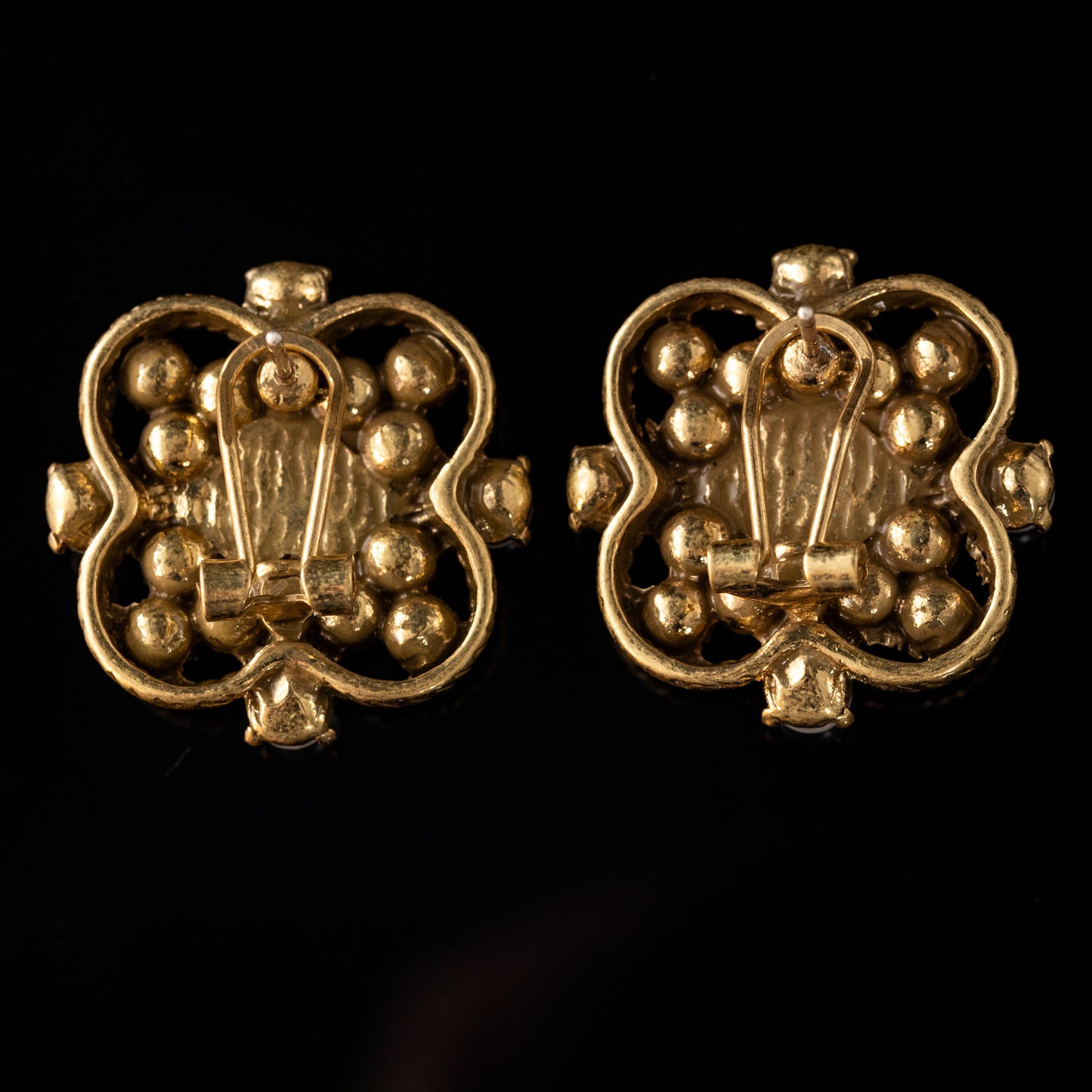 Vintage Natural Stone Star Luxury Handcrafted Earrings for Ladies